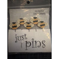 JABCO Just Another Button Company Just Pins Bumblebee Bee Pins Set Cross Stitch