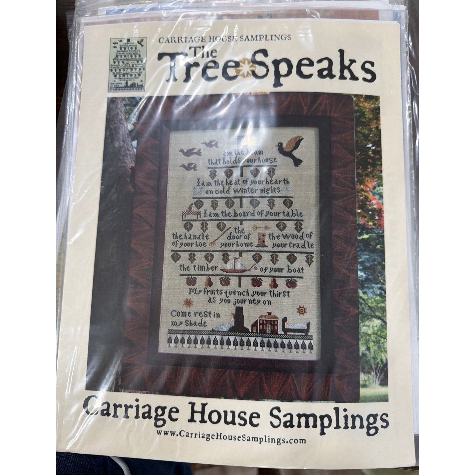 The Tree Speaks by Carriage House Samplings cross stitch pattern