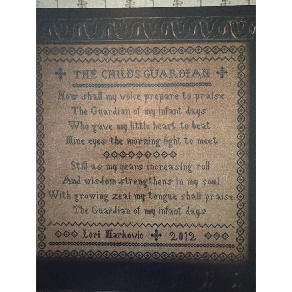 La-D-Da The Childs Guardian Sampler Pattern 2012 NOS