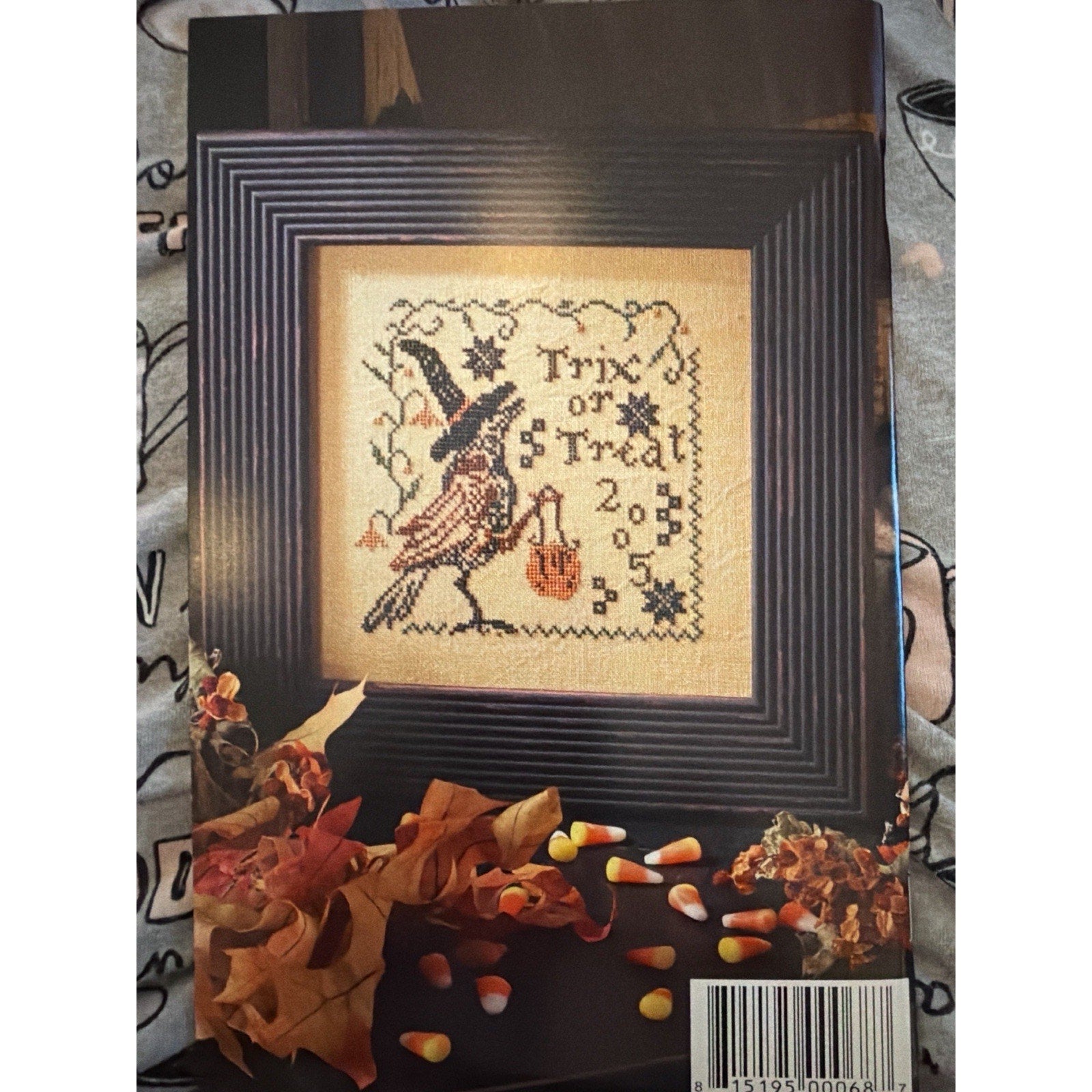 Blackbird Designs TRIX OR TREAT Halloween Cross Stitch Pattern OOP
