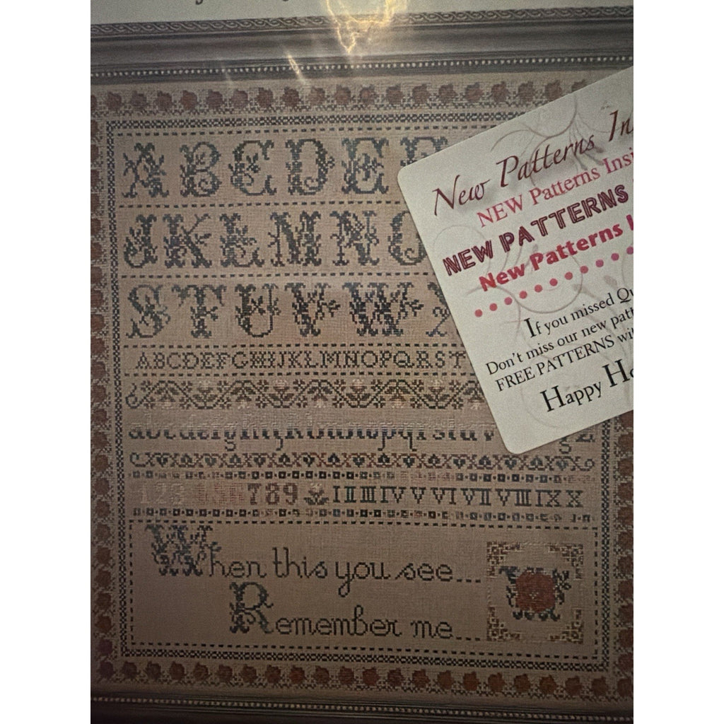 Butternut Road Rose Sampler BR-11 Kit Sealed + Free Pattern 1995