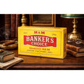 Vintage H&M Banker’s Choice Cigar Box 1896 Yellow Advertising Wood Box