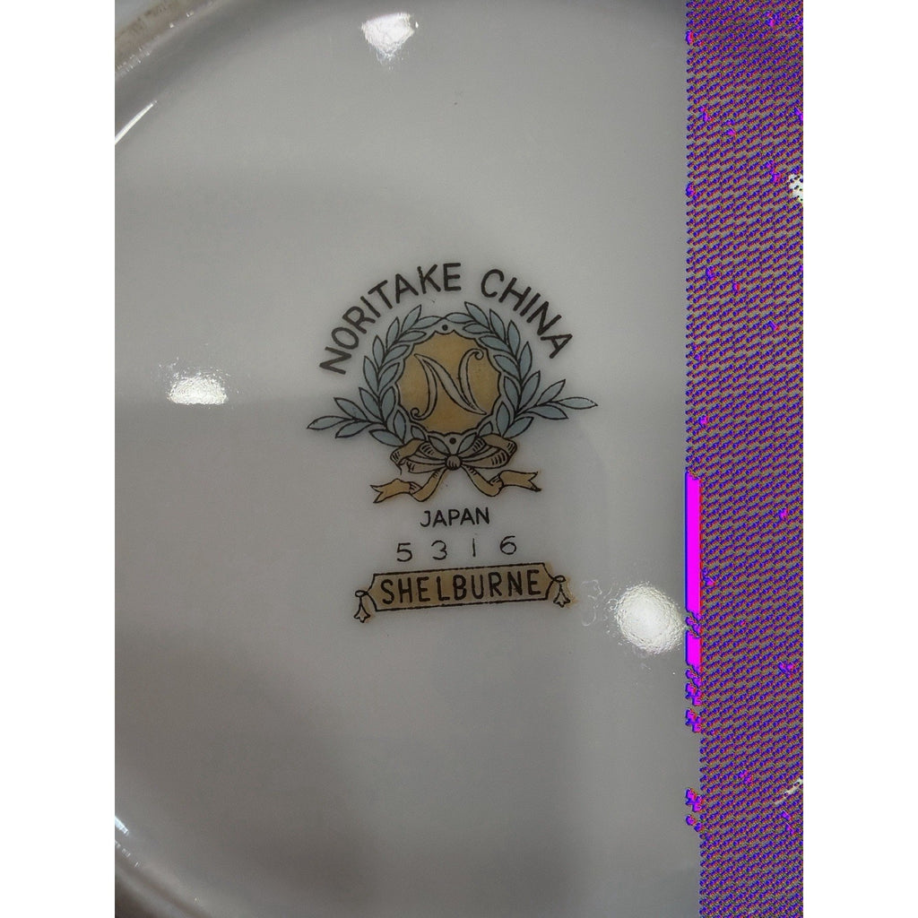 Noritake Shelburne 5316 Berry Bowls 5 Pc Vintage Japan China Floral Gold Trim