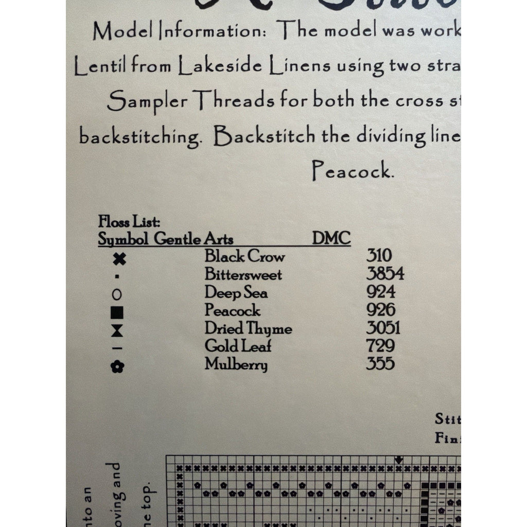 Carriage House Samplings X-Stitch Cross Stitch Pattern Ornament Xx
