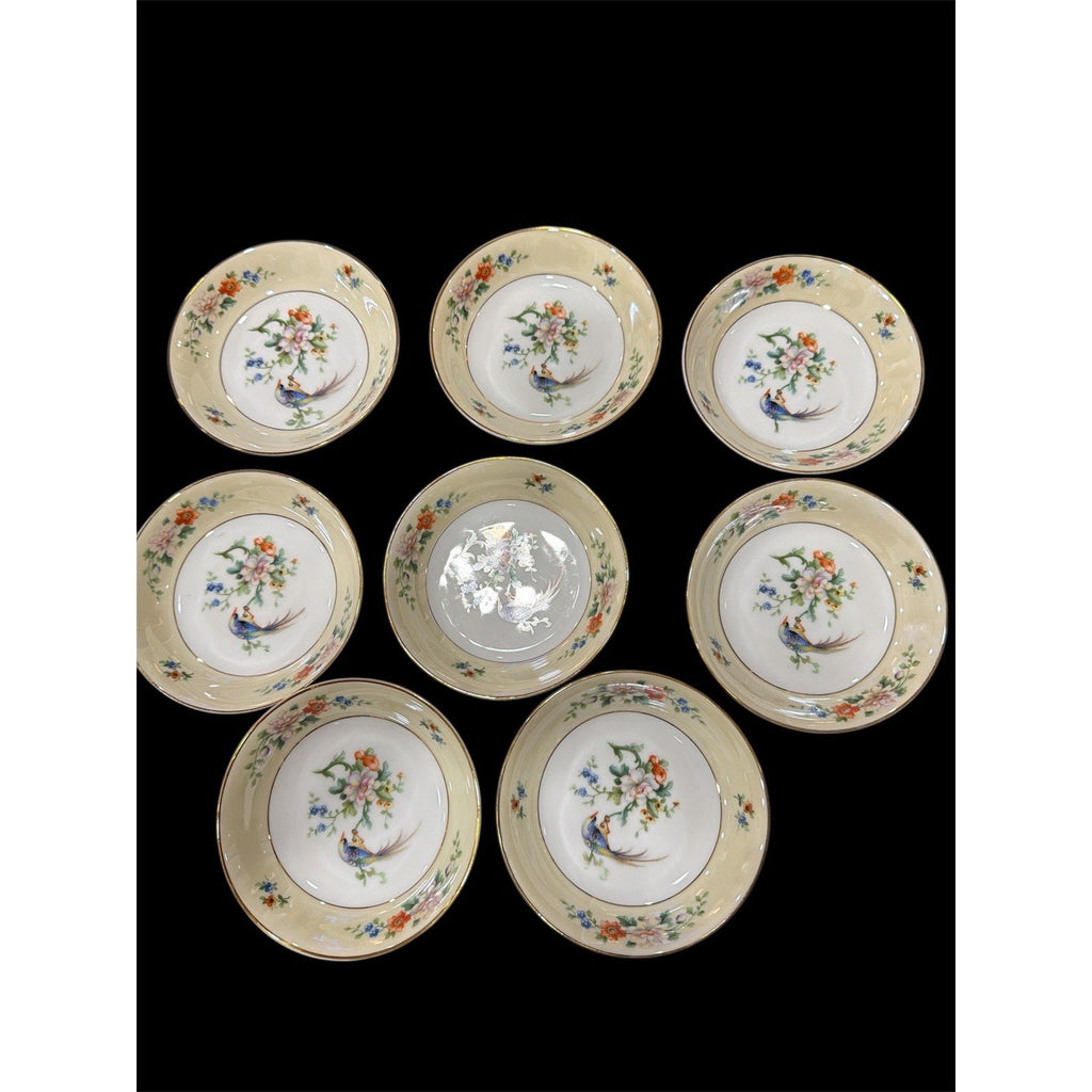 Heinrich Bavaria Songbird Berry Bowl Gold Rim Germany Sold Individually
