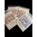 ByGone Stitches Quaker Seasons Set of 4 NOS Cross Stitch Patterns