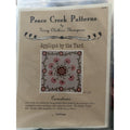 Peace Creek Carnations Applique Quilt Pattern 52x52 ABY002 New
