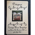 Carriage House Samplings Octopus Cross Stitch Pattern Pillow