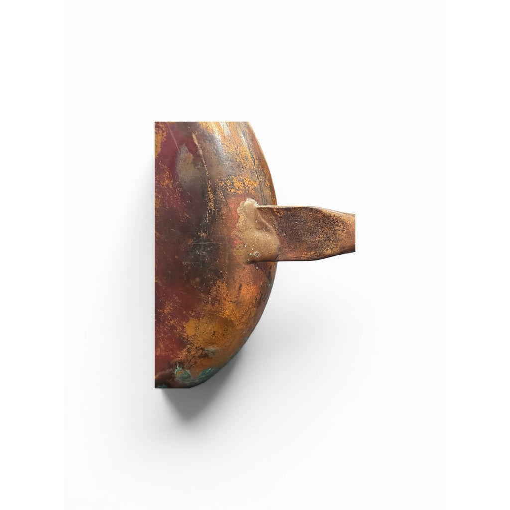 Handmade Antique Copper Watering Can, Primitive Garden Watering Can