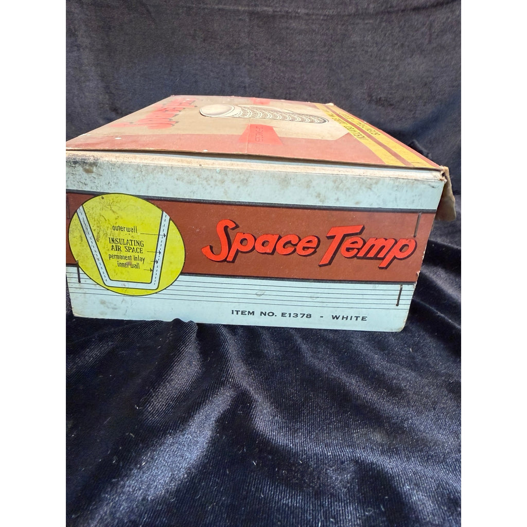 Vintage Space Temp Insulated Mug Set of 6 in Box Mid Century Hong Kong
