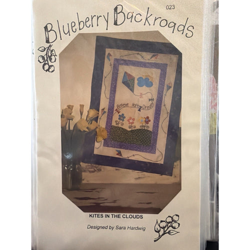 Blueberry Backroads Kites in the Clouds Quilt Pattern 023