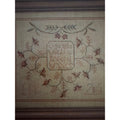 La-D-Da Peaceful Ways Cross Stitch Floral Sampler NOS