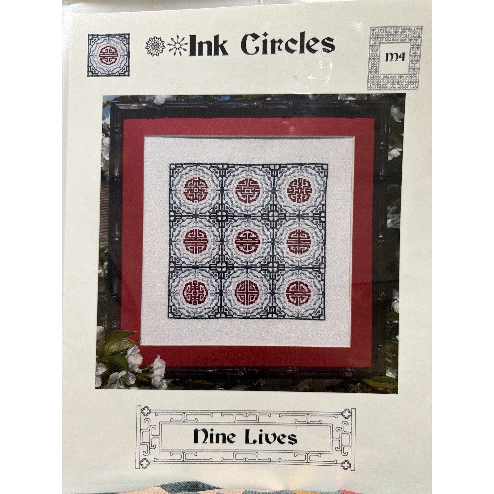 INK CIRCLES Nine Lives M4 Cross Stitch Pattern Booklet