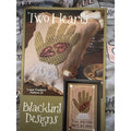 Blackbird Designs Two Hearts LF 34 Cross Stitch Pattern + Bonus Sampler