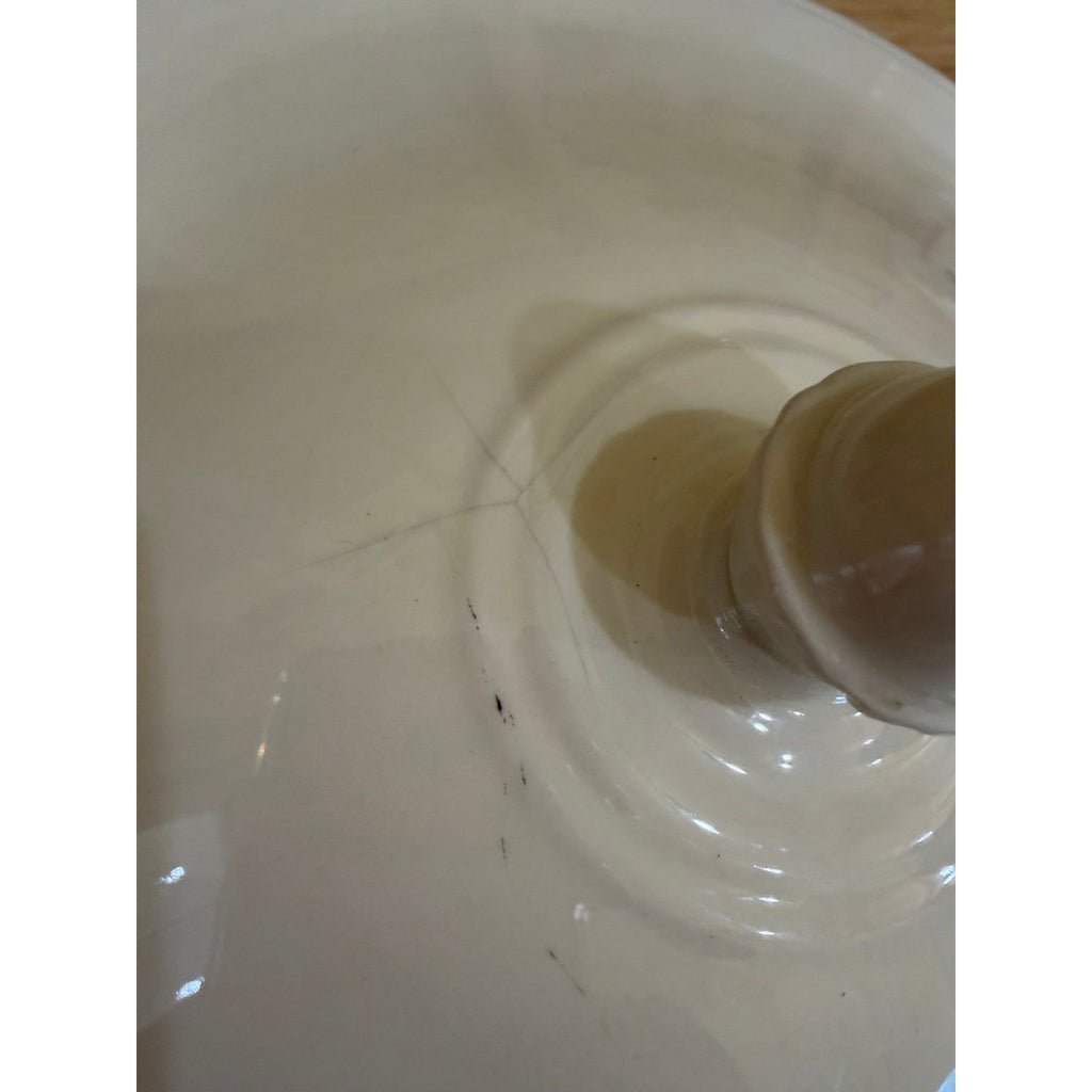 1951 Homer Laughlin Eggshell Nautilus White Covered Vegetable Bowl – additional view 10
