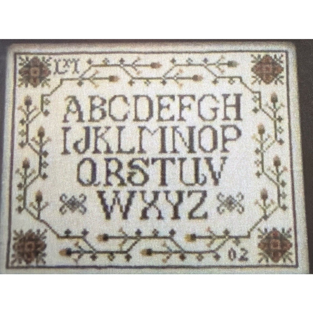 La-D-Da Alphabet Cross Stitch Pattern Lori Markovic NOS