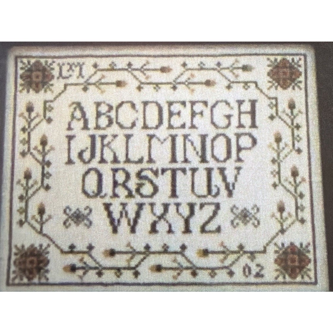 La-D-Da Alphabet Cross Stitch Pattern Lori Markovic NOS