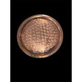 Vintage Coppercraft Guild Hand-Hammered Copper Tray 12.5” Mid-Century Patina