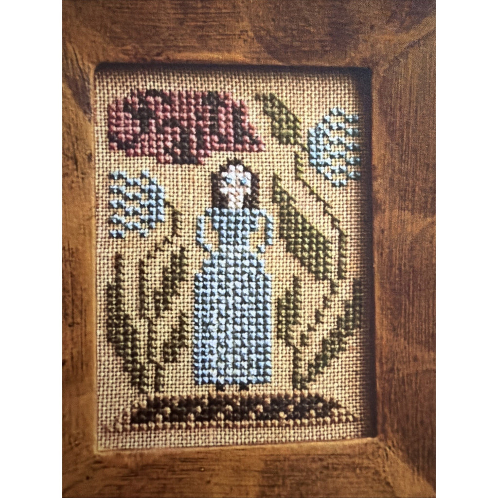 Faith Carriage House Samplings Cross Stitch Pattern Primitive Sampler