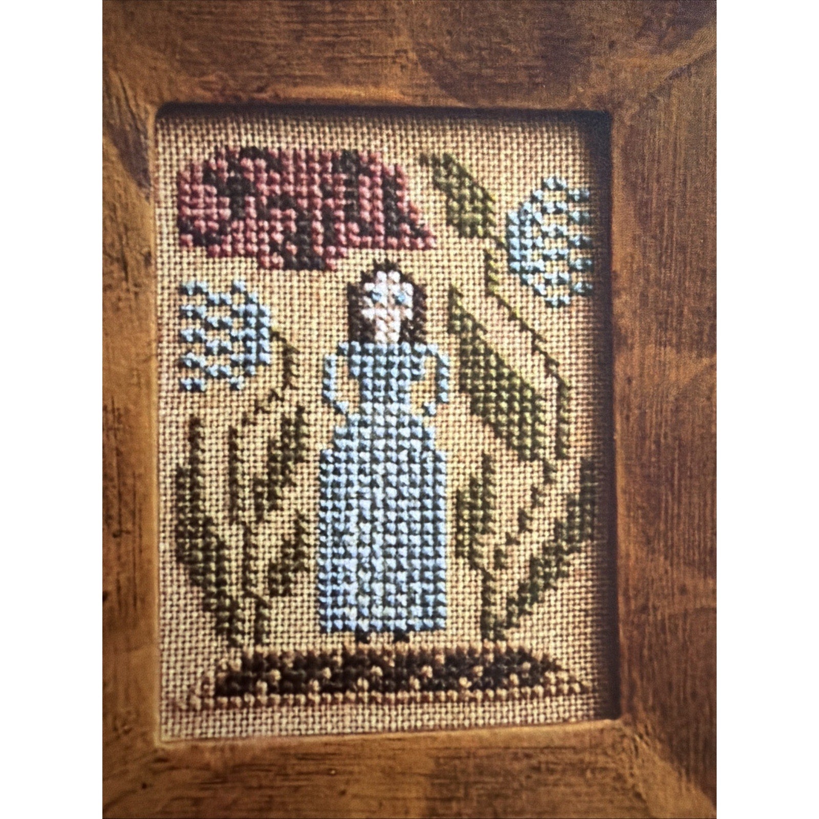 Faith Carriage House Samplings Cross Stitch Pattern Primitive Sampler