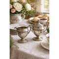 Vintage FB Rogers 602 Silverplate Creamer and Covered Sugar Bowl Set