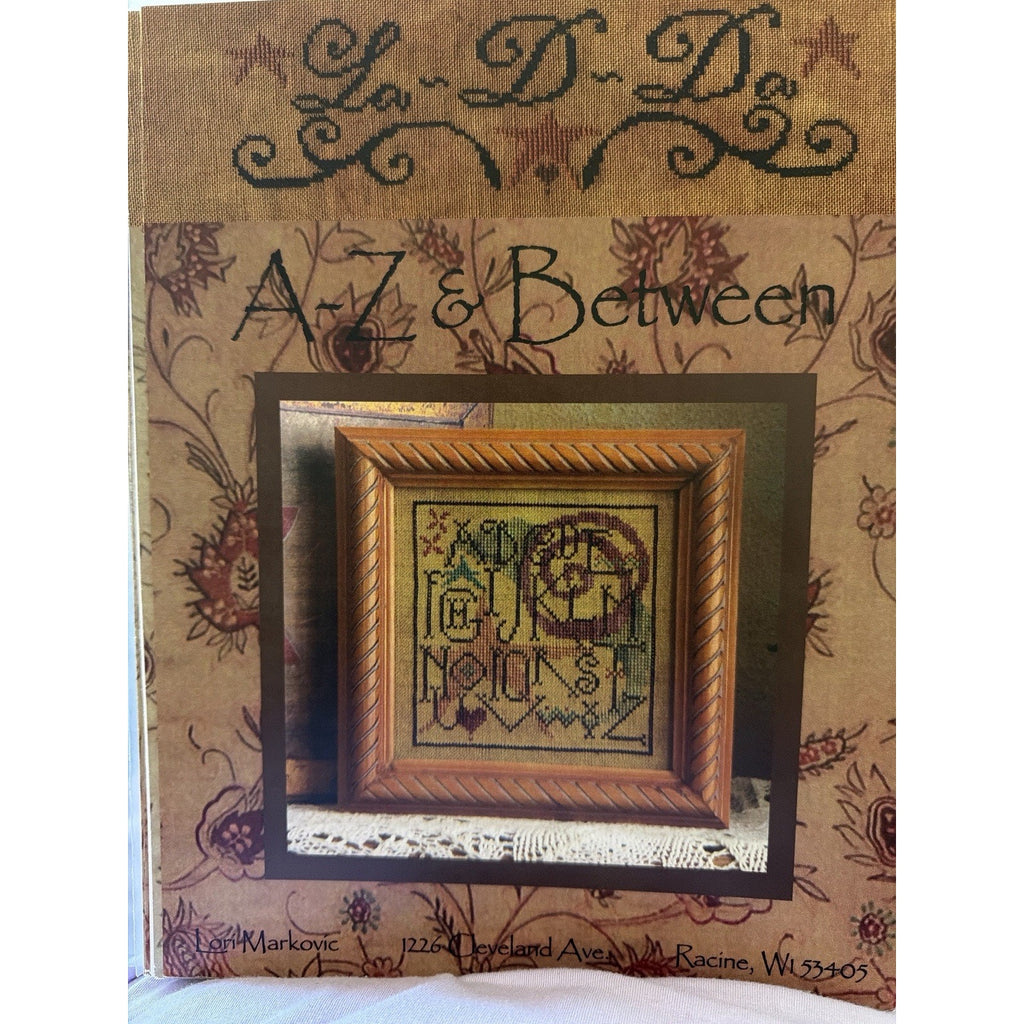 La-D-Da A-Z & Between Alphabet Sampler Pattern NOS Primitive