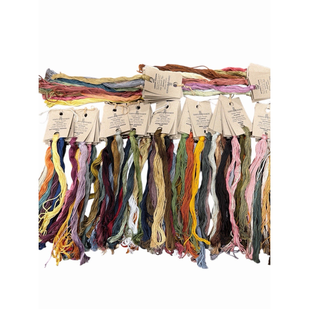 The Gentle Art Simply Shaker 2013 Sampler Threads 97 Color NOS Set