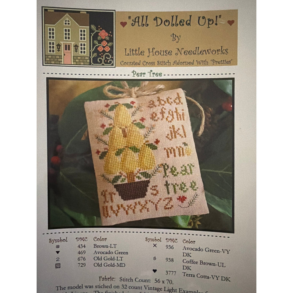 Little House Needleworks Pear Tree ADU-11 Christmas NOS