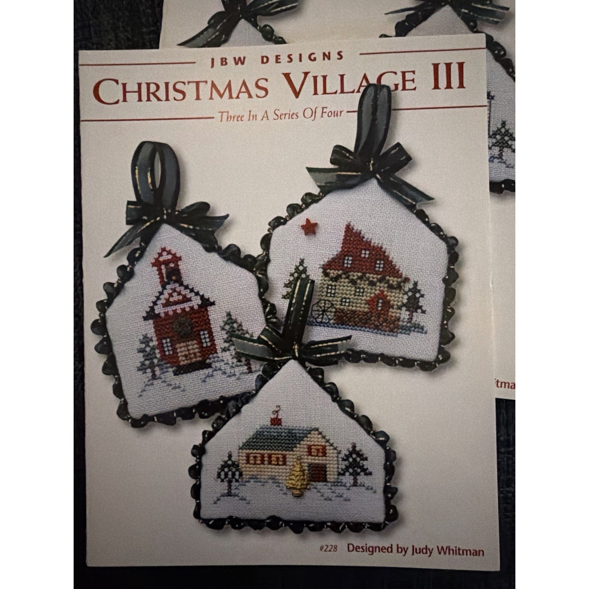 JBW christmas village cross stitch patterns complete 4