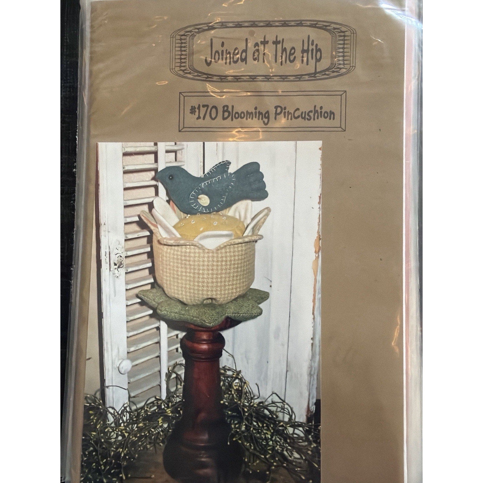 Joined at the Hip #170 Blooming Pincushion Pattern