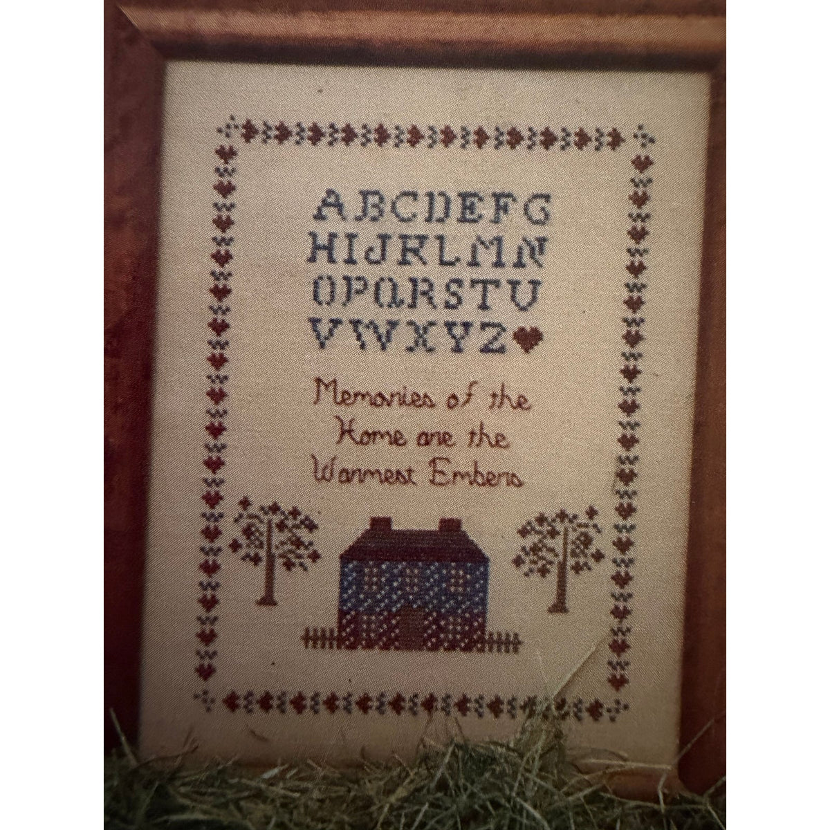 Just CrossStitch Sept Oct 1985 Magazine Fall Autumn Samplers NOS Unused